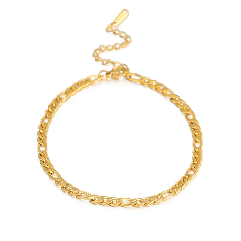 The Nomad Base Chain — Modular Travel Charm Bracelet