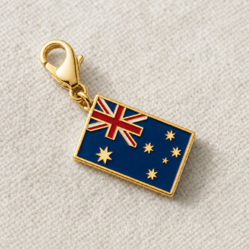 The Passport Charms — Collectible Country Flags