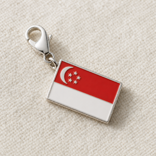 The Passport Charms — Collectible Country Flags