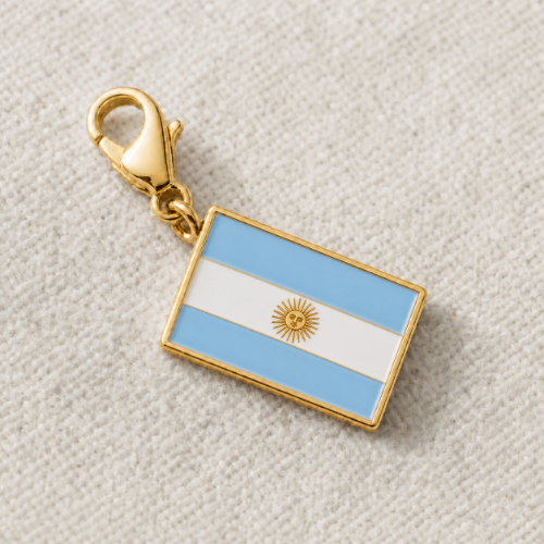 The Passport Charms — Collectible Country Flags