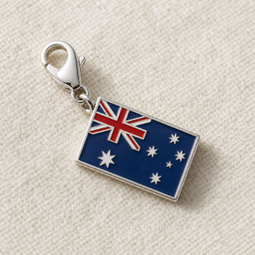 The Passport Charms — Collectible Country Flags